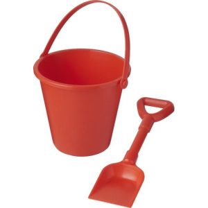 Seau et pelle de plage Tides en plastique recyclé - Réf. 21024121