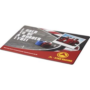 Tapis de souris Brite-Mat® avec matériau pneu  - Réf. 21052400