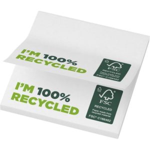 Mémos autocollants recyclés 75 x 75 mm Sticky-Mate® - Réf. 21286011