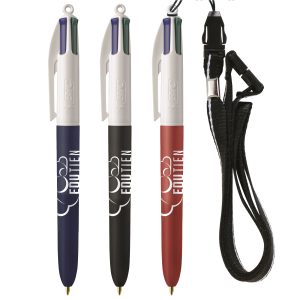 BIC® 4 Colours Soft with Lanyard - 3460001063-SP