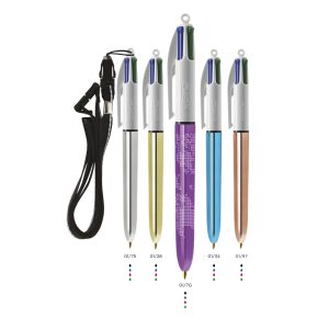 BIC® 4 Colours Shine bille - 3460001106-SP