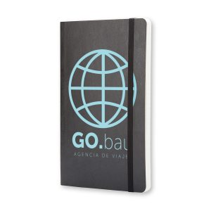 MOLESKINE® | Carnet de poche avec couverture souple et papier à rayures Sérigraphie - 3460015096-SP