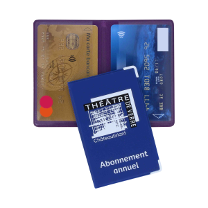 Etui 2 cartes - Ref : A1628