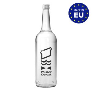 Bouteille en verre universelle