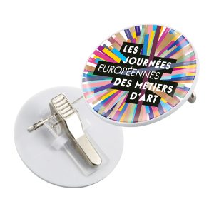 BADGE PINCE-EPINGLE POUR QUADRIDOME - Ref : BAD20
