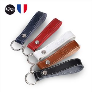 Porte-clés cuir - Réf : BPCCUIR
