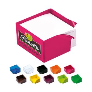 SUPPORT BLOC PAPIER (90x90x48mm) - Ref : C3800