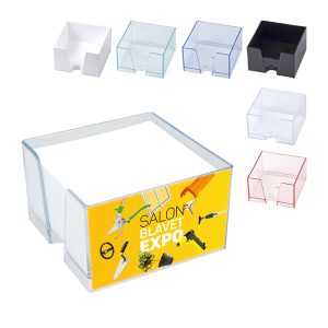 SUPPORT BLOC PAPIER (PAPIER 89x89x77mm) - Ref : DC2500