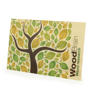 Carte bois A6 Ref. - IDBOIS07