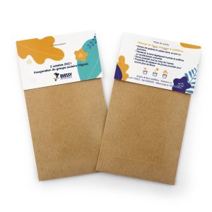 Sachets de graines Kraft - Ref : IDG08
