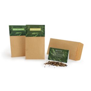 Sachet kraft graines standard 70x125 mm Ref. - IDG08STD