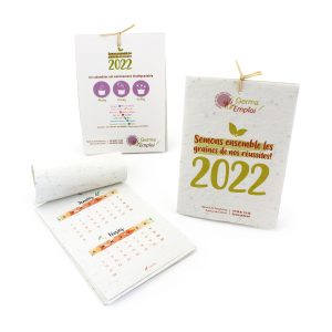 Calendrier A6 à semer - Ref. IDG14V