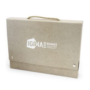 La mallette carton recyclé - Ref. IDR120C