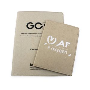 Conférencier A4 carton recyclé - Ref. IDR126