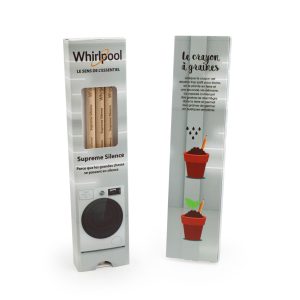 Coffret Crayon à graines couleur - Ref. IDR138-3
