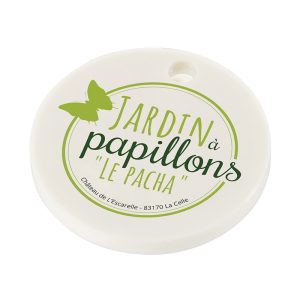 JETON FORMAT 1 EUR EN BIOPLASTIQUE - Ref : JETON-BIO