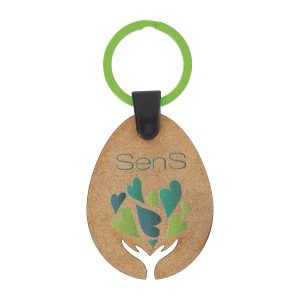 Porte-Clés Bois Max 24cm² - Réf K2010N