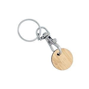 Jeton Bambou Avec Porte-Clés - Réf K2401N