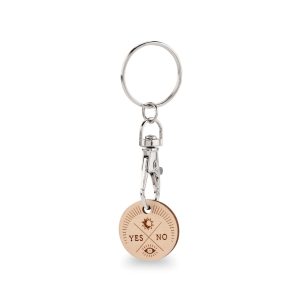 Porte-clés jetons bois Ref. - MK4013