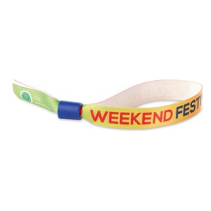 Bracelet en RPET avec logo en quadri Ref. - ML3104