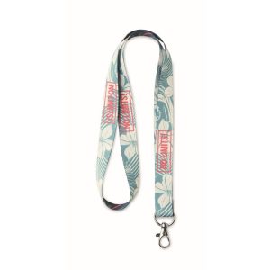 Recycled PET sublimation lanyard made in Europe Ref. - ML5303