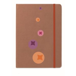 Carnet avec couverture en papier recyclé Ref. - NOTEE5