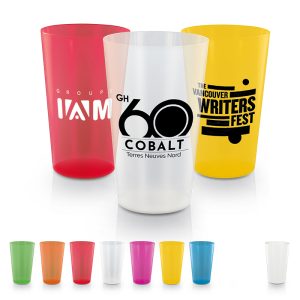 GOBELET PLASTIQUE REUTILISABLE 60 cl RAS BORD - Ref : PICUP60