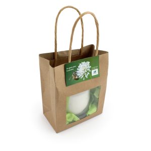 Bougie avec sac kraft - Ref. SE05B