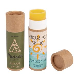 Stick solaire en carton - Crème solaire solide - Ref. A241