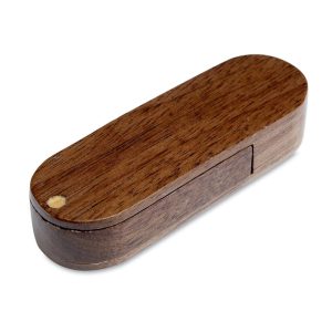 Clé USB rotative en bois.  Ref. - MO1055i