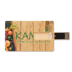 Clé USB en paille de blé et PP format CB Ref. - MO1259i
