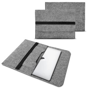 Pochette d'ordinateur simple en feutrine - Ref. A281