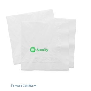 Serviette 25x25cm budget - Ref. B318-25
