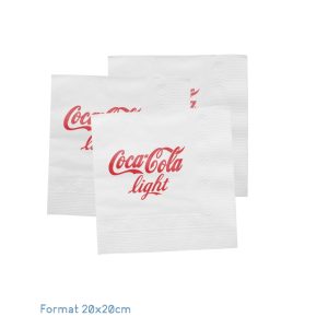 Serviette 20x20cm budget - Ref. B318-20